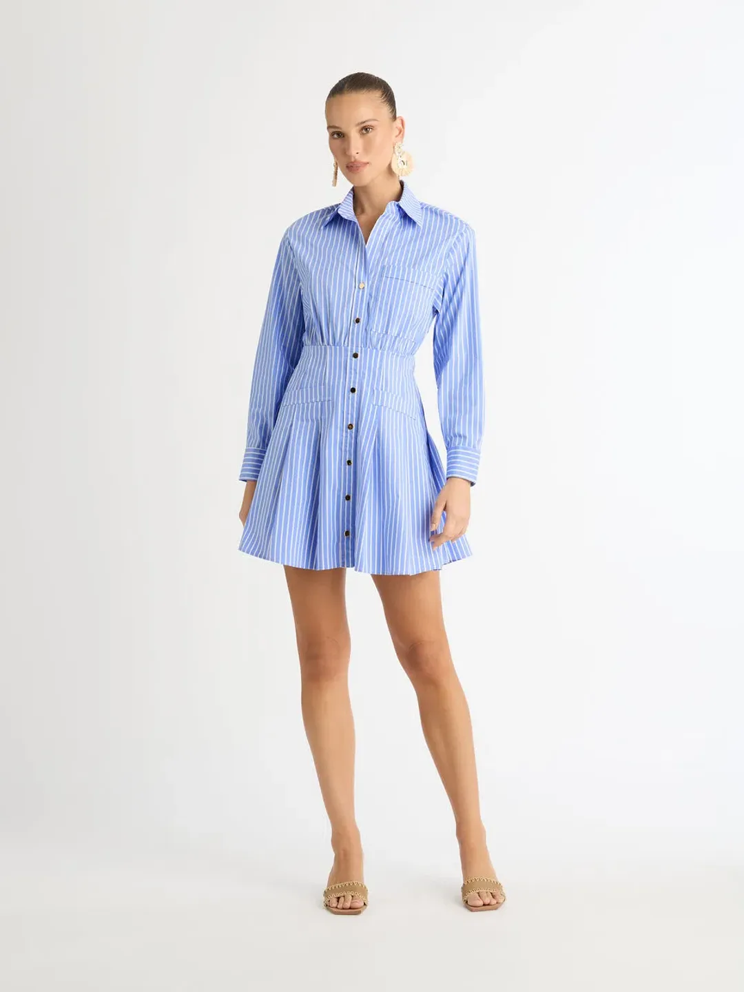 Sheike Cleo Dress Blue Size 10 for rent on The Volte - main image