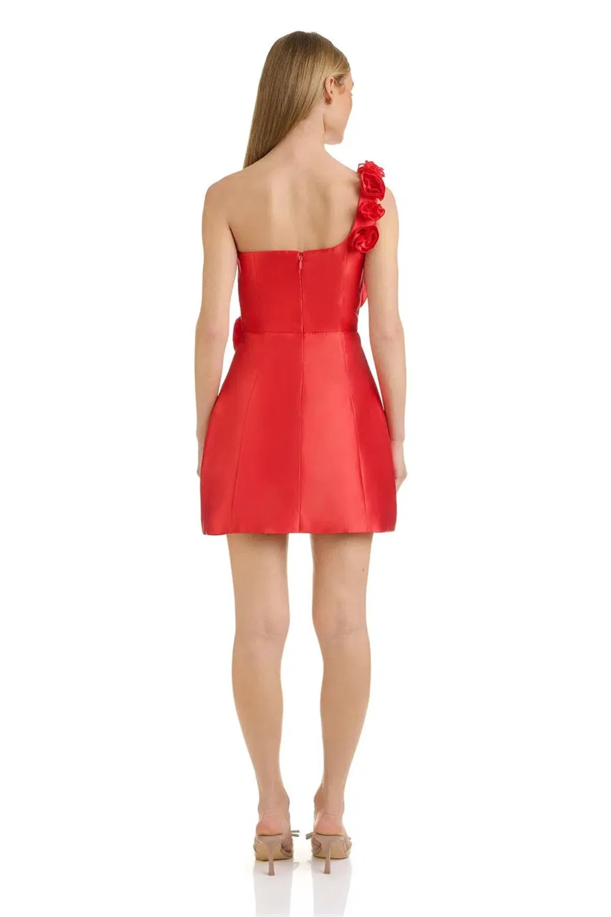Eliya the Label Amara Dress Red Size S/ AU 8 - Image 3