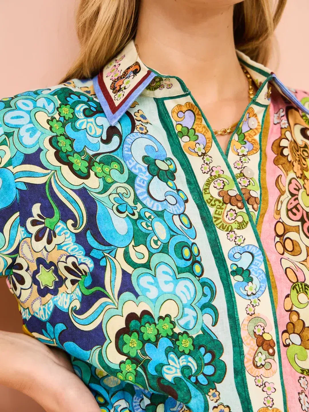 Alemais Dreamer Mini Dress Multi Size 16 for rent on The Volte - main image