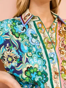 Alemais Dreamer Mini Dress Multi Floral Size 12 for rent on The Volte - image 5