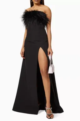 Rachel Gilbert Linc Gown Black Size 3 / AU 12 for rent on The Volte - image 2