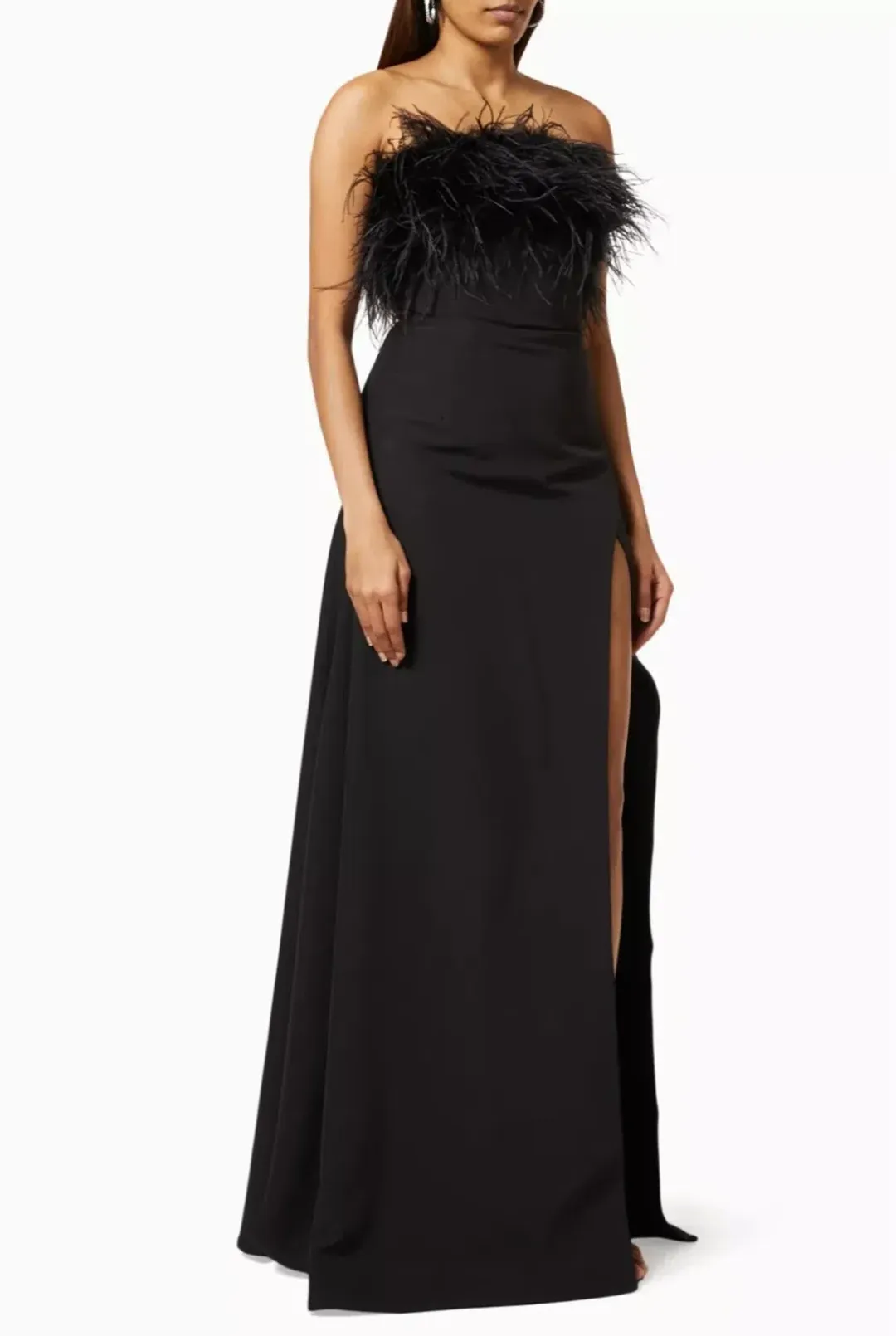 Rachel Gilbert Linc Gown Black Size 3 / AU 12 for rent on The Volte - main image