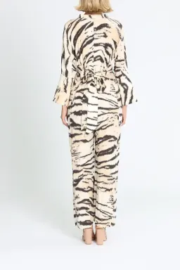 KITX Zebra Jumpsuit Animal Print Size 8 for rent on The Volte - image 3