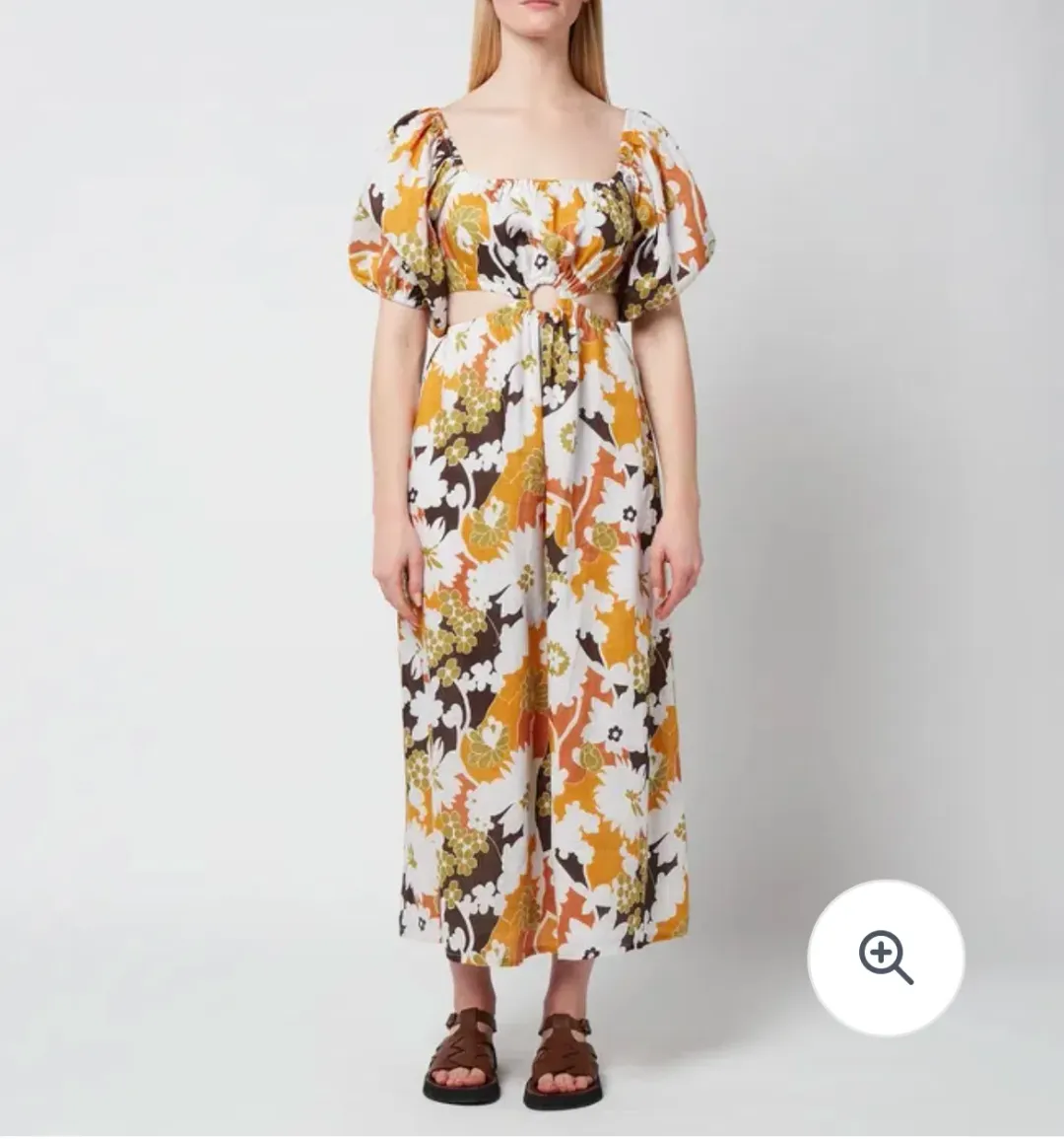 Faithfull the Brand Trinita Maxi Dress in Elvinna Floral (Size M) for rent on The Volte - main image