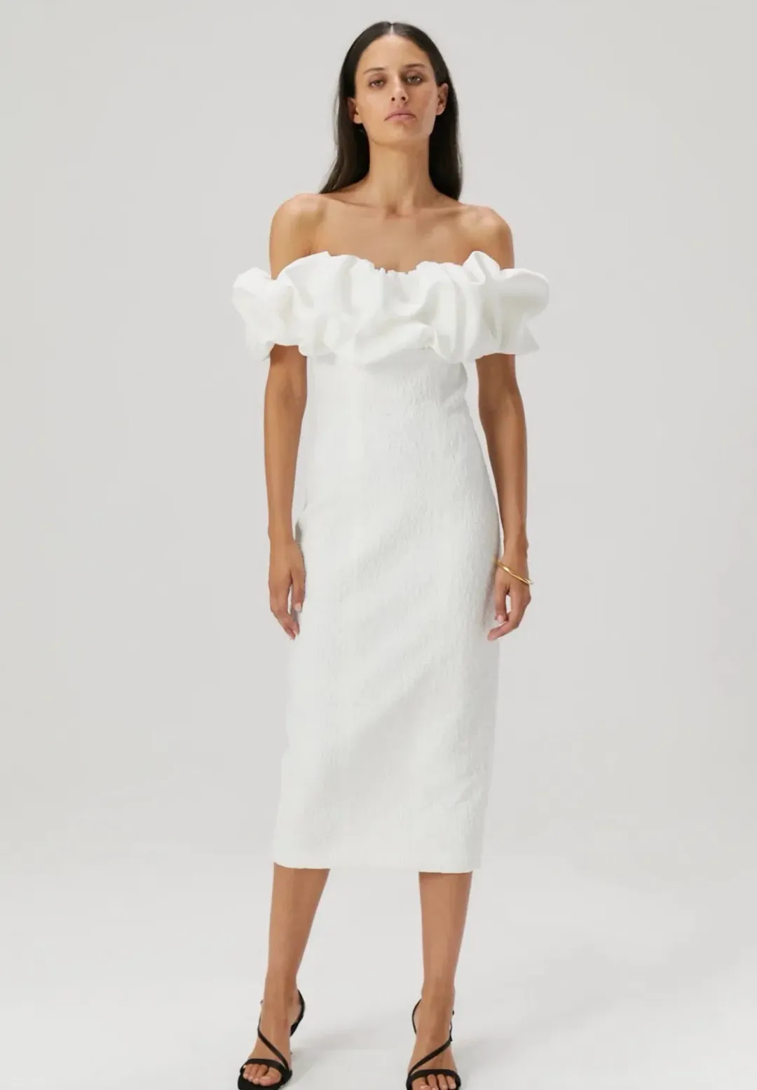 Misha Emberlyn Midi Dress Size 6/XS for rent on The Volte - main image