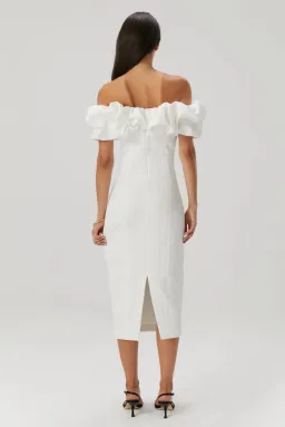 Misha Emberlyn Midi Dress Size 6/XS for rent on The Volte - image 3