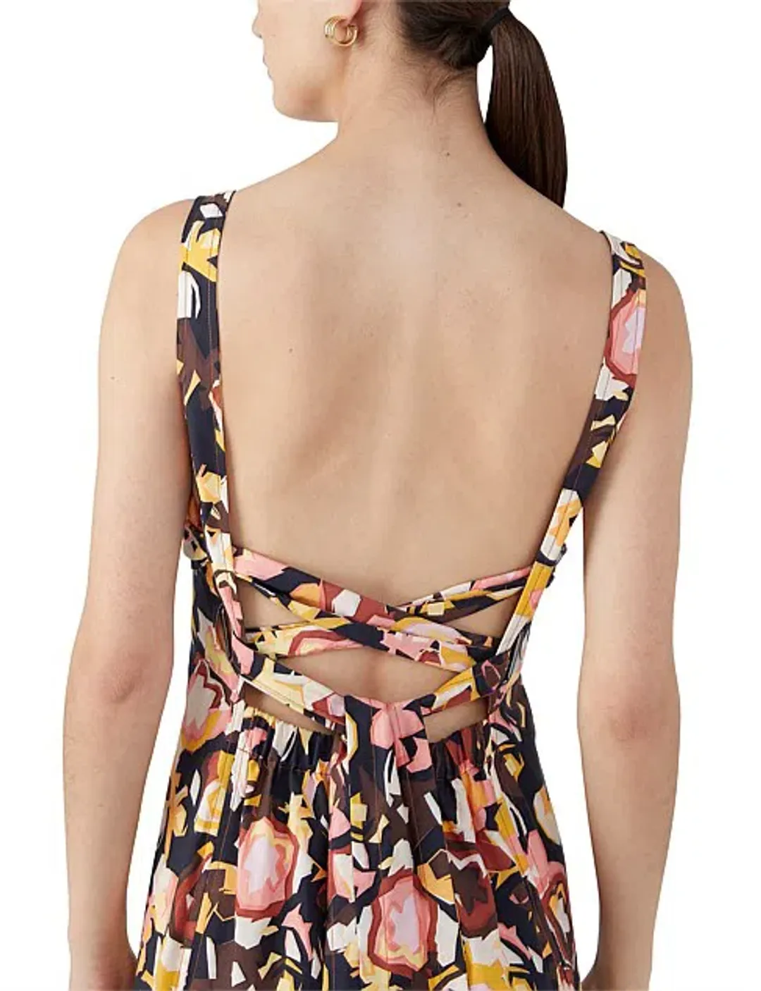 Camilla & Marc Delfino Long Split Skirt Dress Size 14 for rent on The Volte - main image