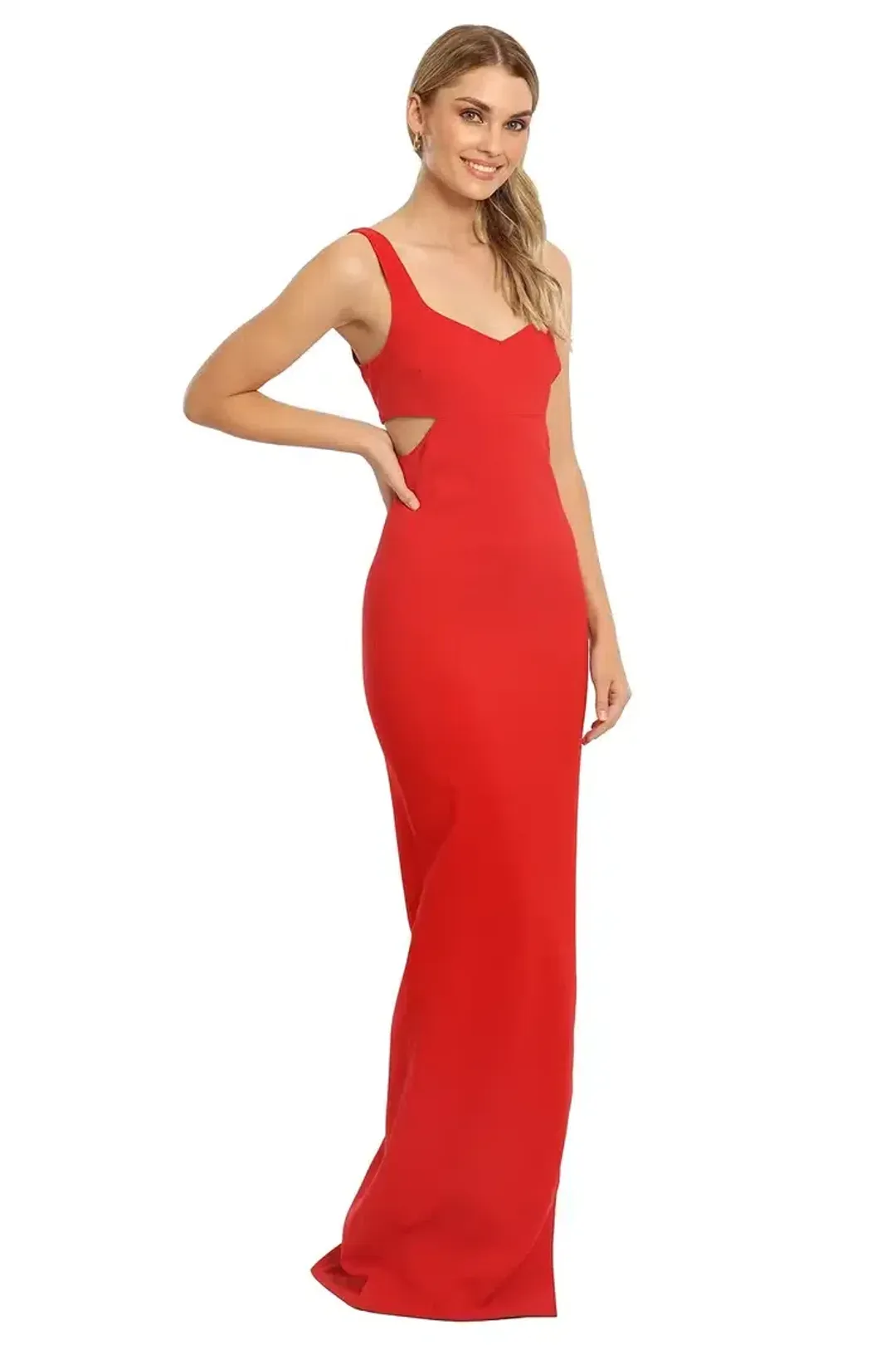 Likely NYC Lilliana Gown in Red Size 12 for rent on The Volte - main image
