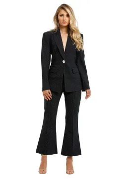 Lover Jagger Tailored Jacket and Pant Set in Navy Size 10 for rent on The Volte - image 1