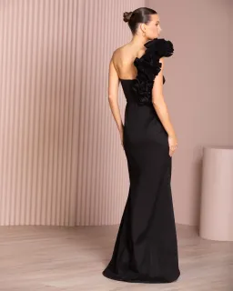 Azzurielle Aimi Gown Black Size AU 14 for rent on The Volte - image 5