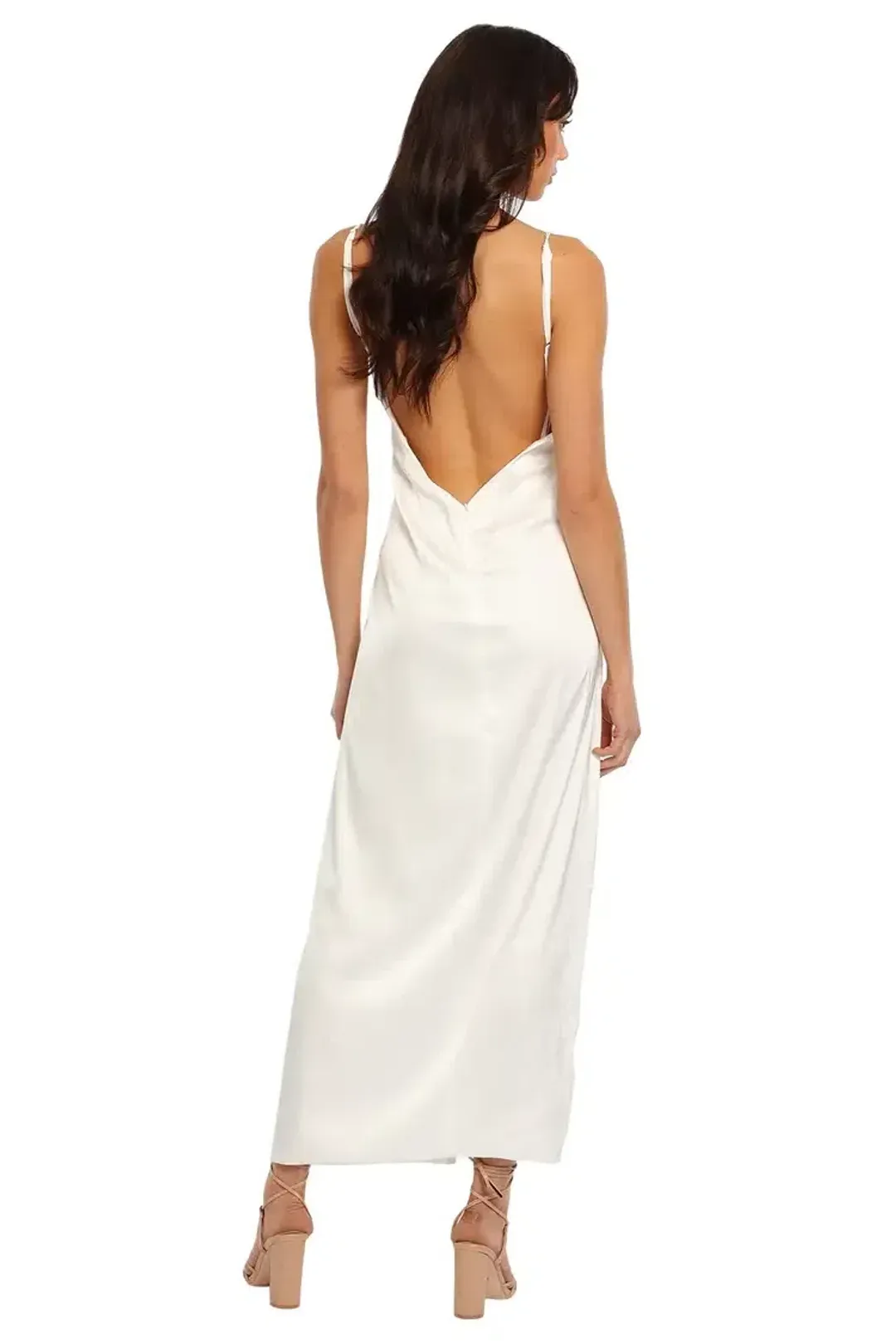 Lexi Akasa Dress in White Size AU 6 for rent on The Volte - main image