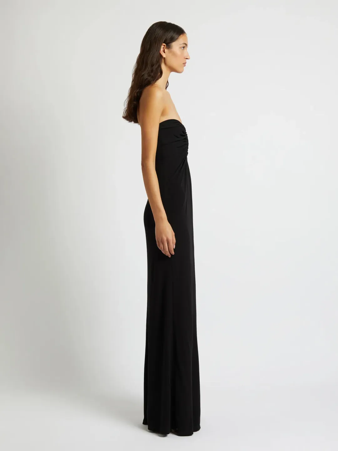 Christopher Esber Arced Palm Dress in Black Size S / AU 8 for rent on The Volte - main image
