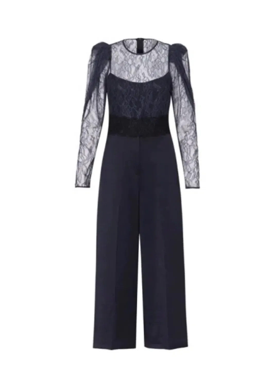 Camilla & Marc Harper Jumpsuit Navy Size 10 for rent on The Volte - main image