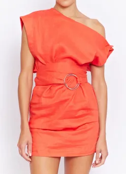 Pfeiffer Vito Mini Dress Chilli Orange Size M / AU 10 for rent on The Volte - image 5