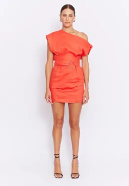 Pfeiffer Vito Mini Dress Chilli Orange Size M / AU 10 for rent on The Volte - image 1