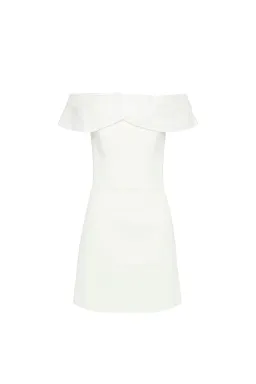 Rebecca Vallance Cora Mini Dress White Size 4 for rent on The Volte - image 5