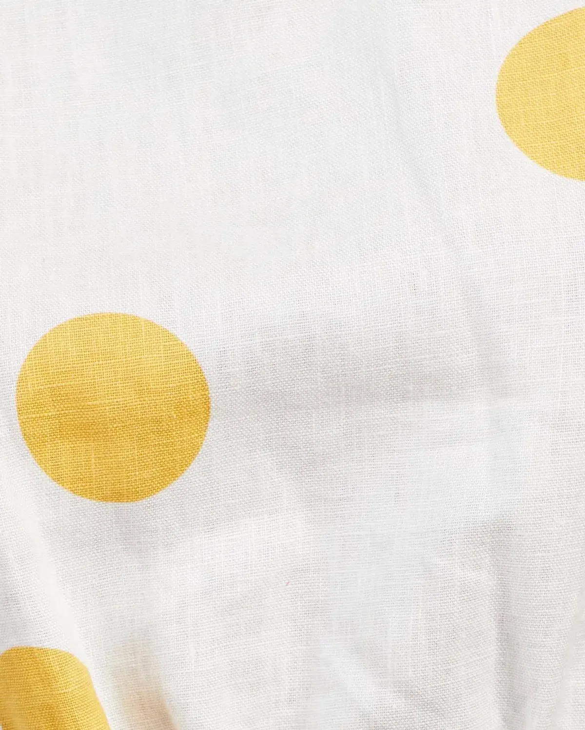 Rebecca Vallance Aya Polka-Dot Linen Midi Skirt and Crop Set White Print Size 12 - Image 6