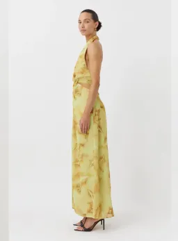 Camilla & Marc Koa Cocoon Maxi Dress Yellow Size 6 for rent on The Volte - image 3