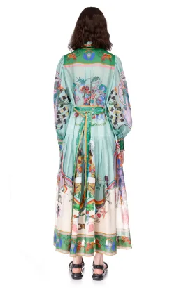 Alemais Evergreen Shirt Dress Multi Size 16 for rent on The Volte - image 2