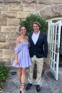 Aje Zorina Sweetheart Mini Dress Lilac Size 8 for rent on The Volte - image 4