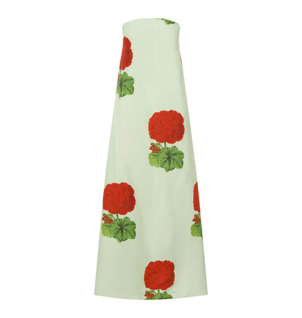 Oroton Posie Geranium Print Gown Sea Spray Size AU 12 - Image 4