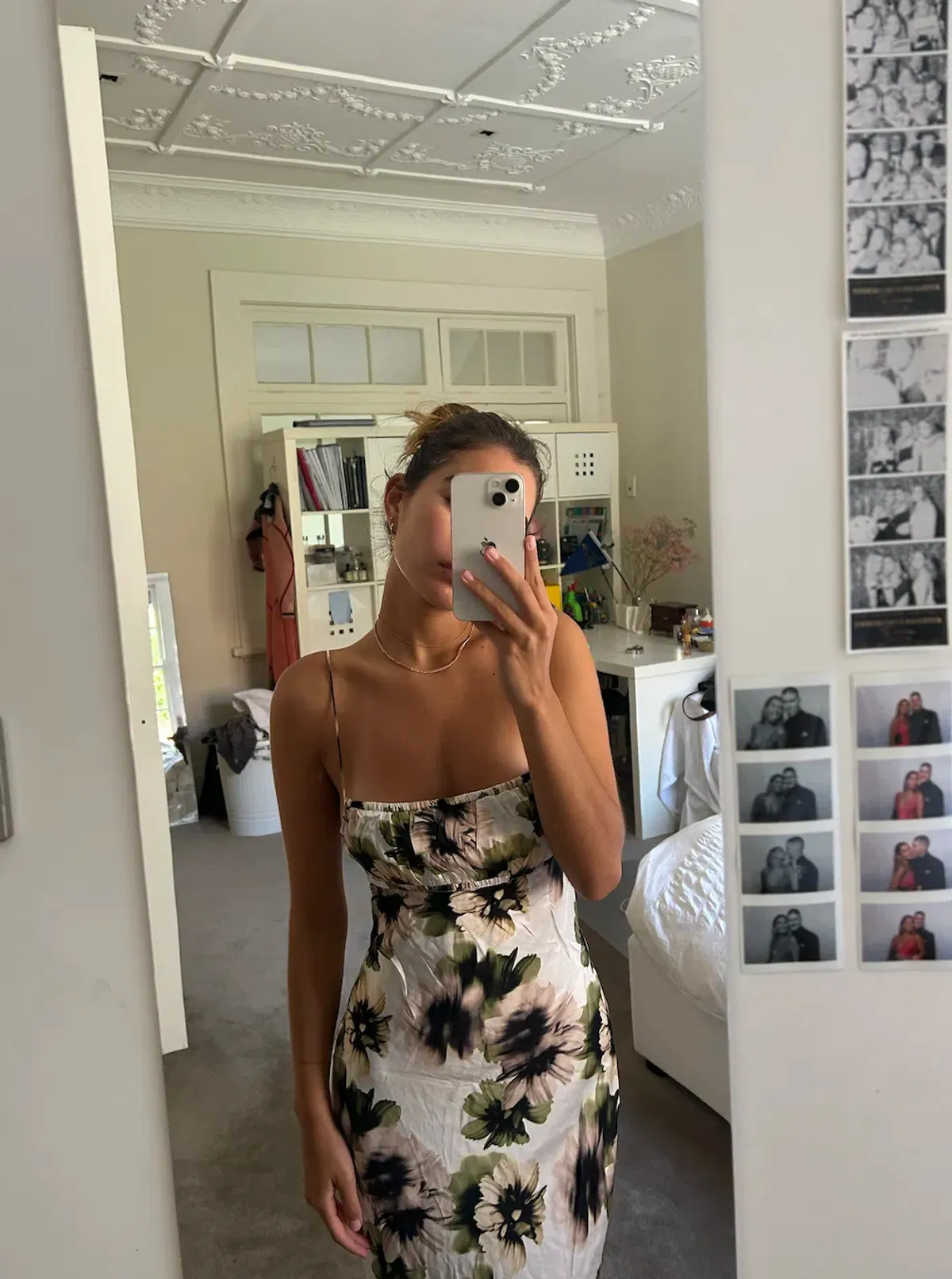 Bec & Bridge Bloom Silk Maxi Dress Floral Size 8 - Image 4