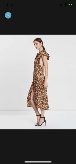 Bec & Bridge New Romantics Midi Dress Size 12 for rent on The Volte - image 2