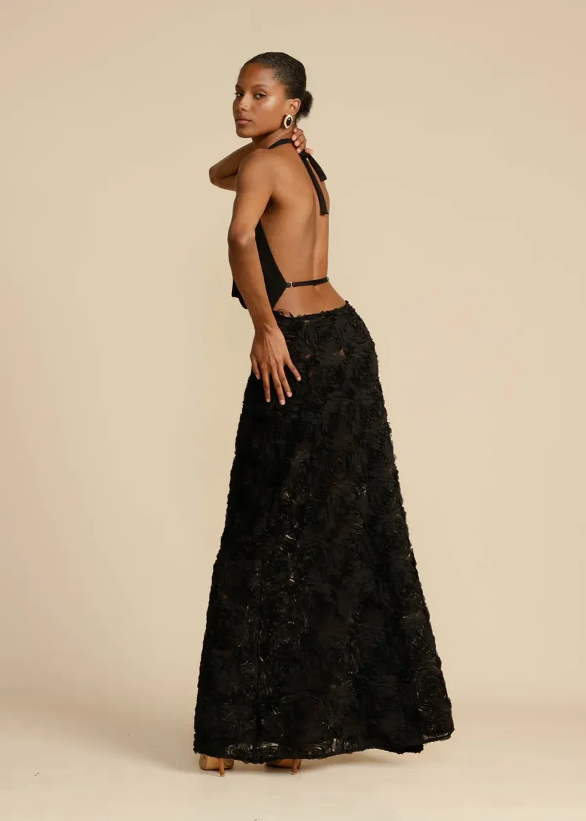 Arcina Ori Adriana Dress Black Size Small/ AU 8 - Image 3