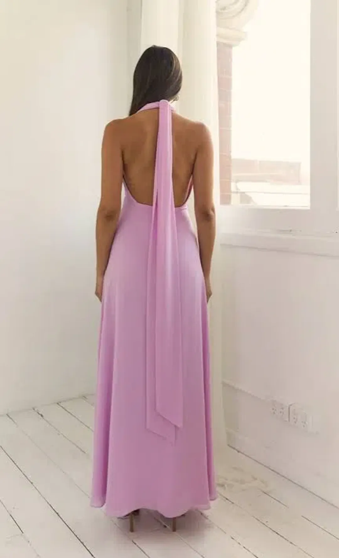 Calia Collection Antonia Dress Soft Pink Size 12 for rent on The Volte - main image