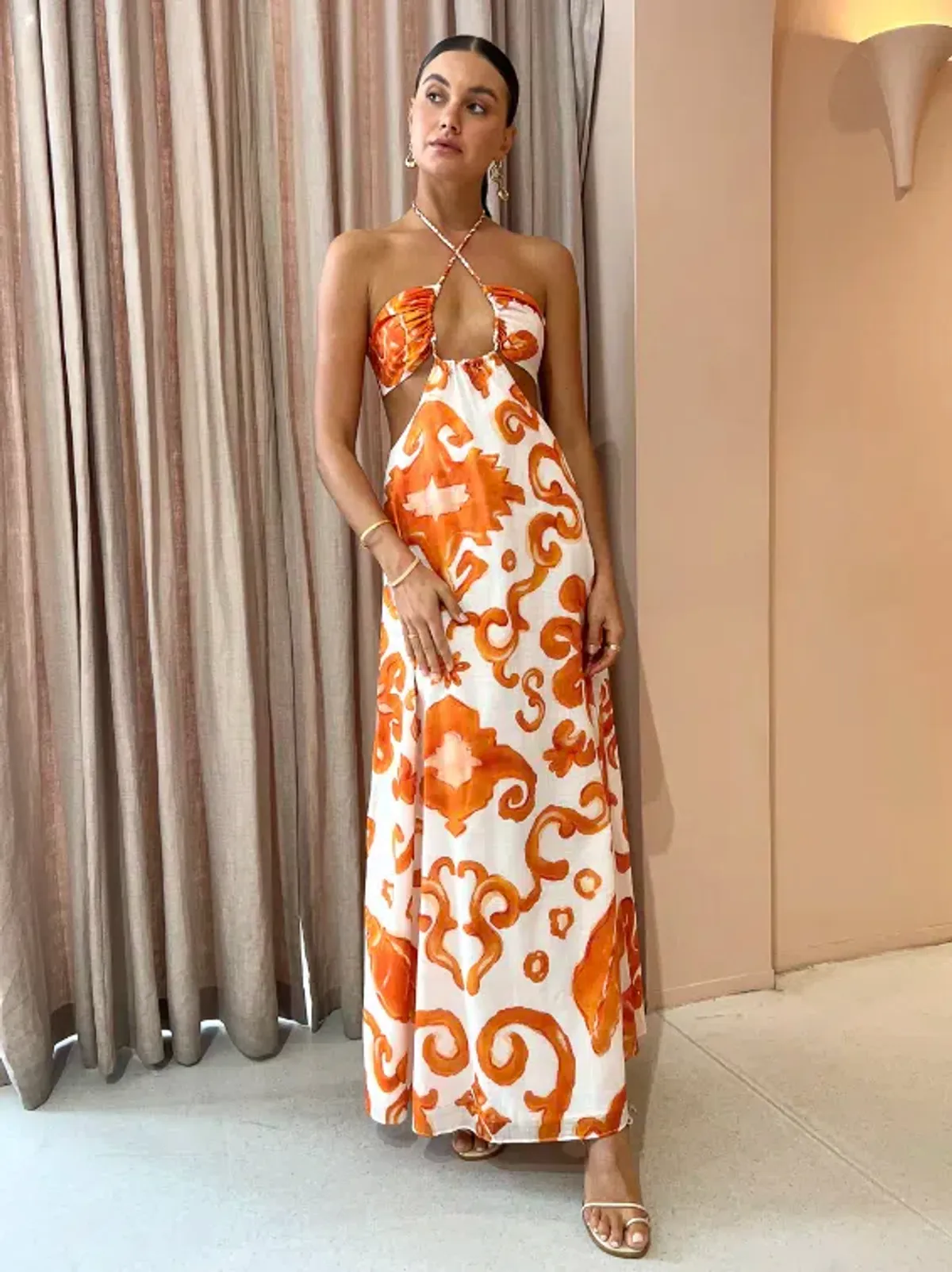 Kate Ford Elis Twist Gown Size 6/XS - Image 1