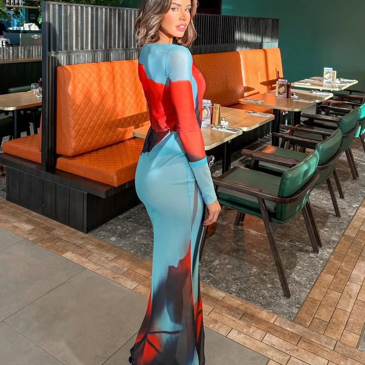 Rat & Boa Santino Dress Multi Size XS / AU6 - Image 4