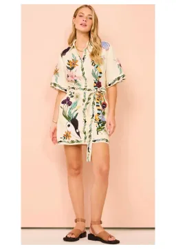 Alemais Meagan Mini Dress Print Size 6 for rent on The Volte - image 1