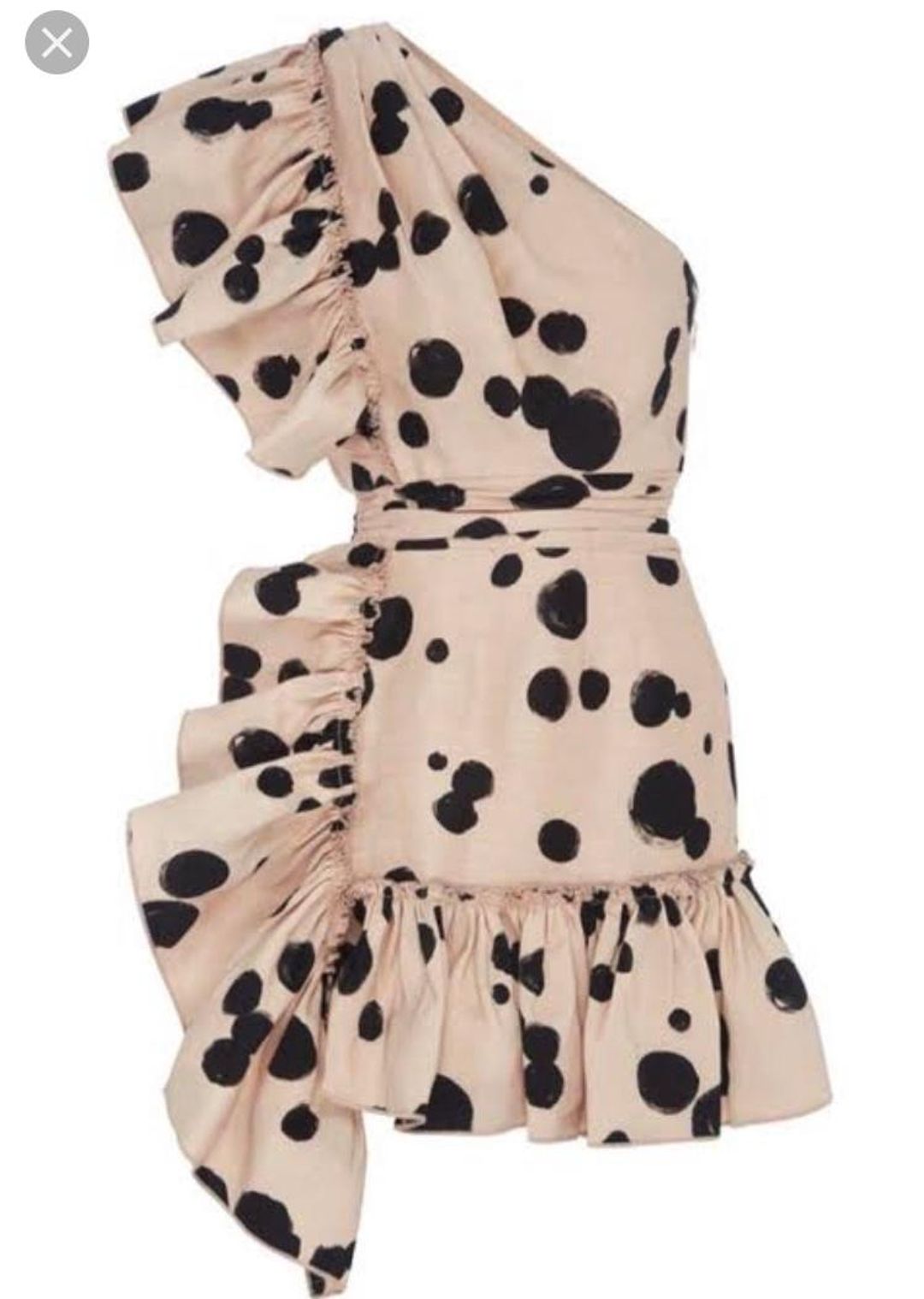 Aje Beronia Dress Print Size 8 for rent on The Volte - main image