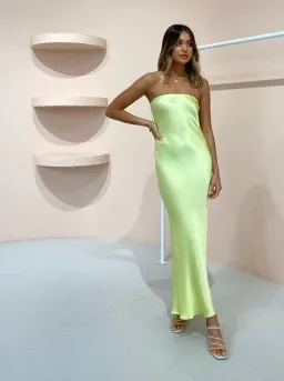 Bec and Bridge Citrus Sweetie Moondance Dress Green Size 6 for rent on The Volte - image 2