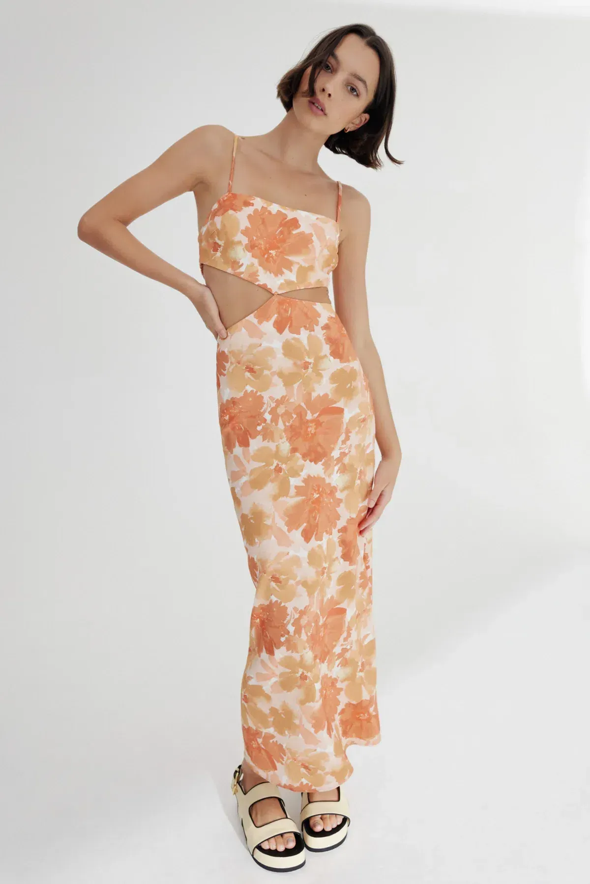 Significant Other Maeve Maxi Dress in Scarlett Poppy Floral Size 12 - Image 1