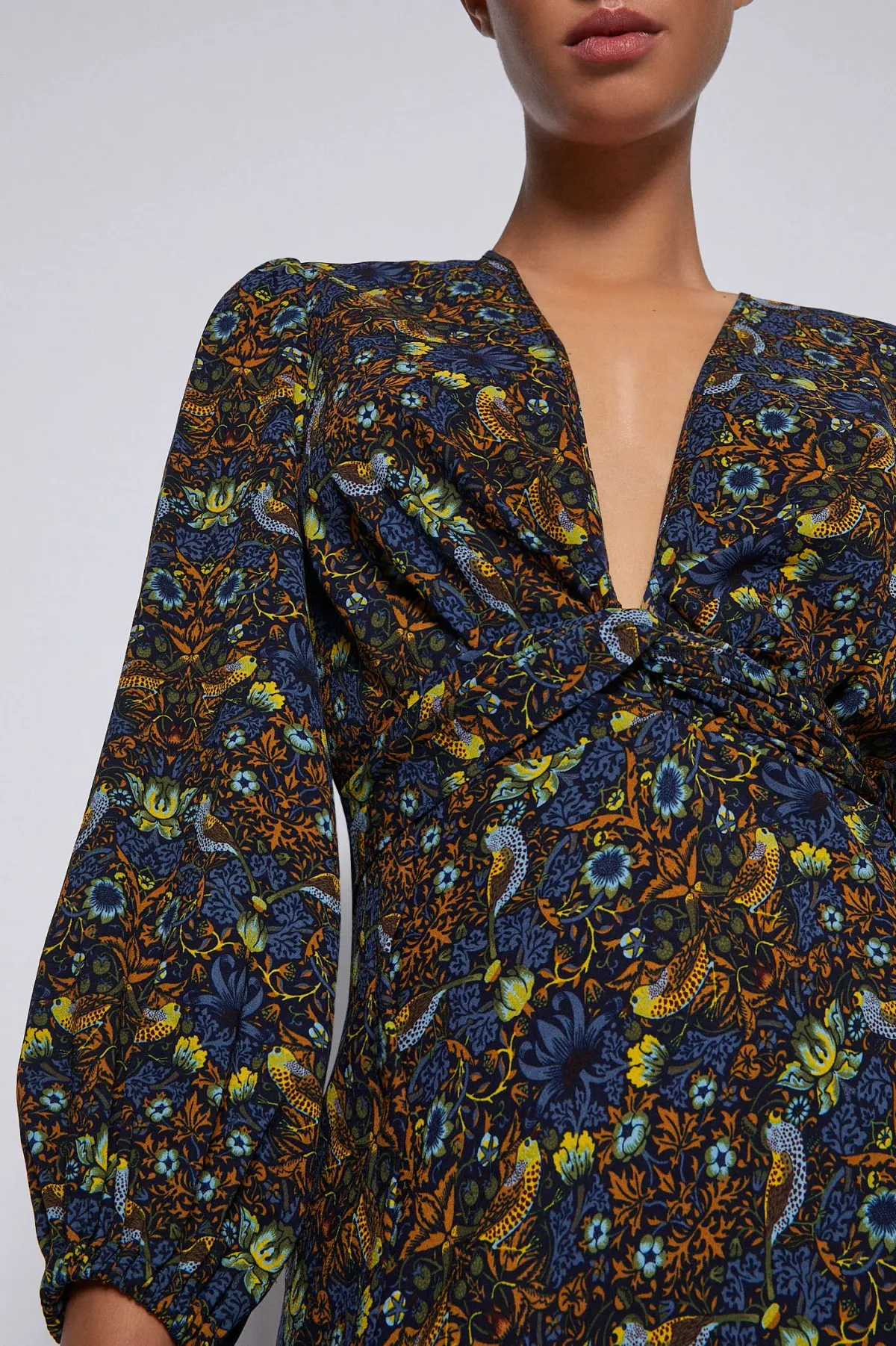 Scanlan Theodore Finch Maxi Dress Print Size 10 - Image 4