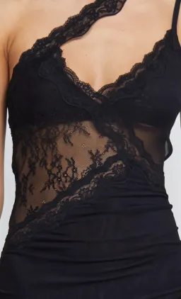 Bec & BridgeRia Asym Mini Dress Black Size AU 6 for rent on The Volte - image 3