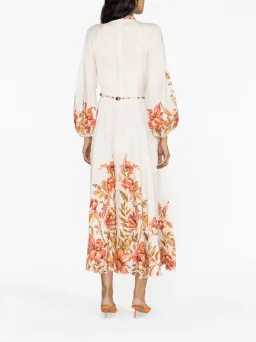 Zimmermann Vacay Billow Floral Midi Dress Floral Size 3 / AU 14 for rent on The Volte - image 2