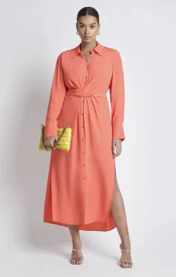 Sheike Paradiso Dress Orange Size 16 for rent on The Volte - image 2