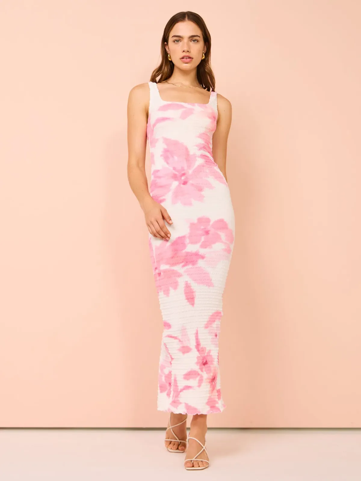 L’idee Cruise Dress Jardin Print Size 10 - Image 2