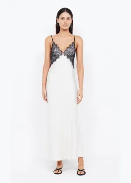 Bec & Bridge Emery Lace Midi Dress White Size 8 for rent on The Volte - image 1