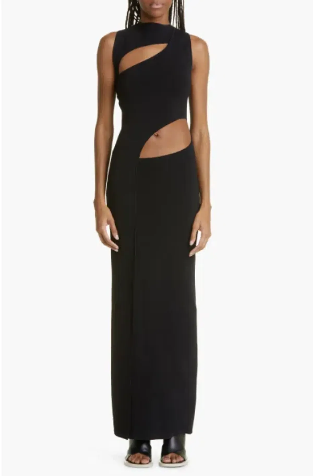 Sir the Label Nadja Cut Out Maxi Dress Black Size AU 6 - Image 2