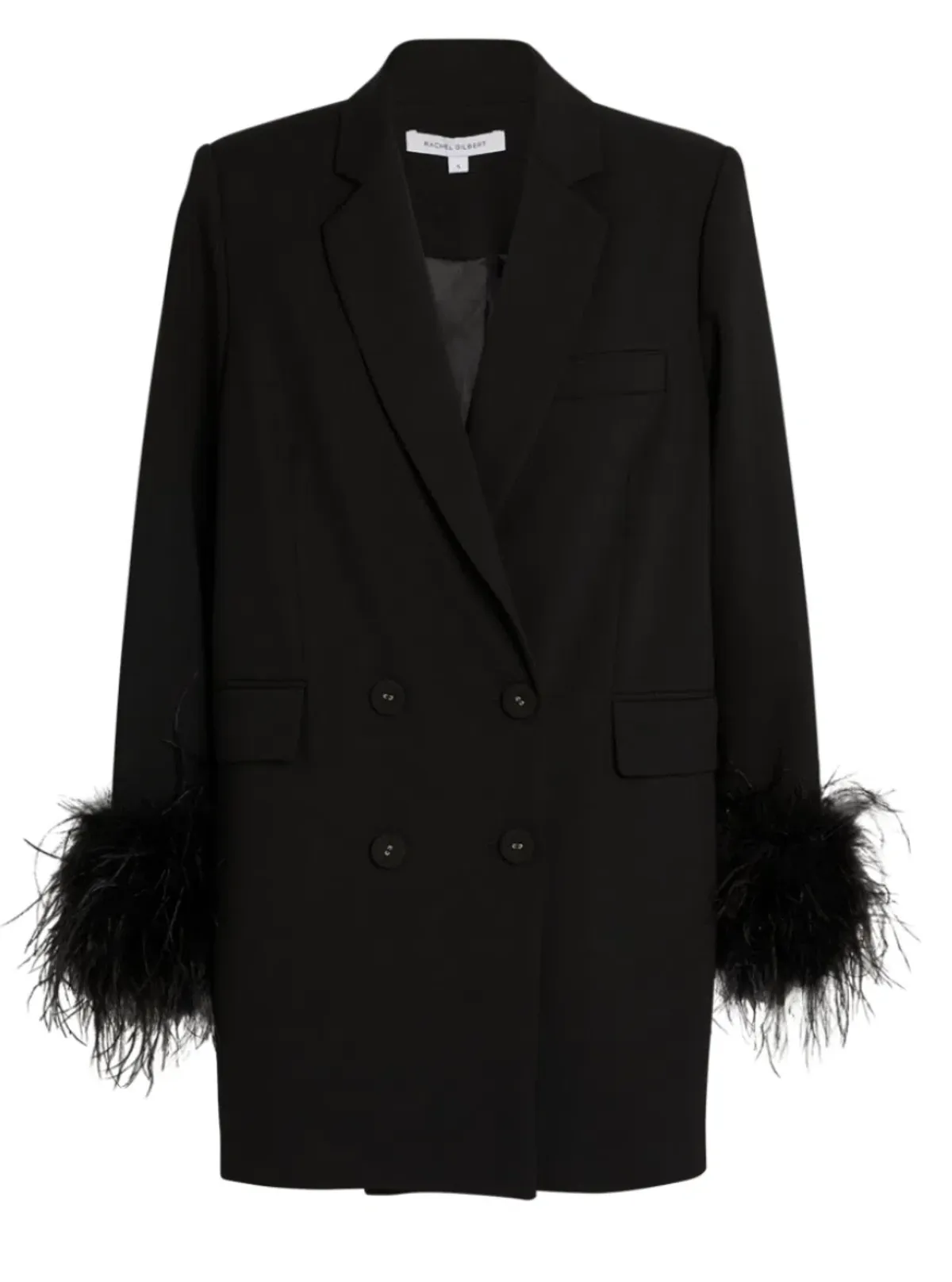 Rachel Gilbert Lincoln Mini Dress Black Size L / AU 12 - Image 5