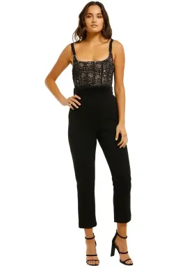 Misha Ariella Pantsuit Black Size 12/L for rent on The Volte - image 3