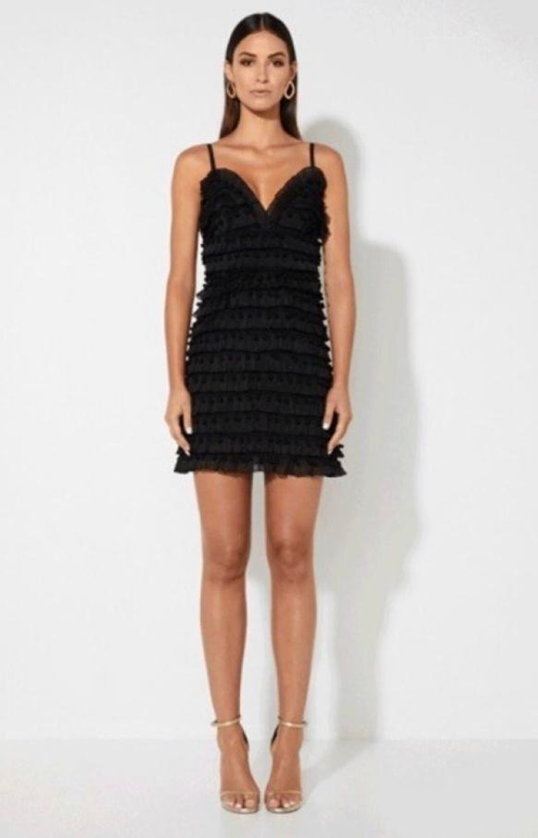 Mossman ‘Hunters and Gatherers’ Black Dress Size 10 for rent on The Volte - main image