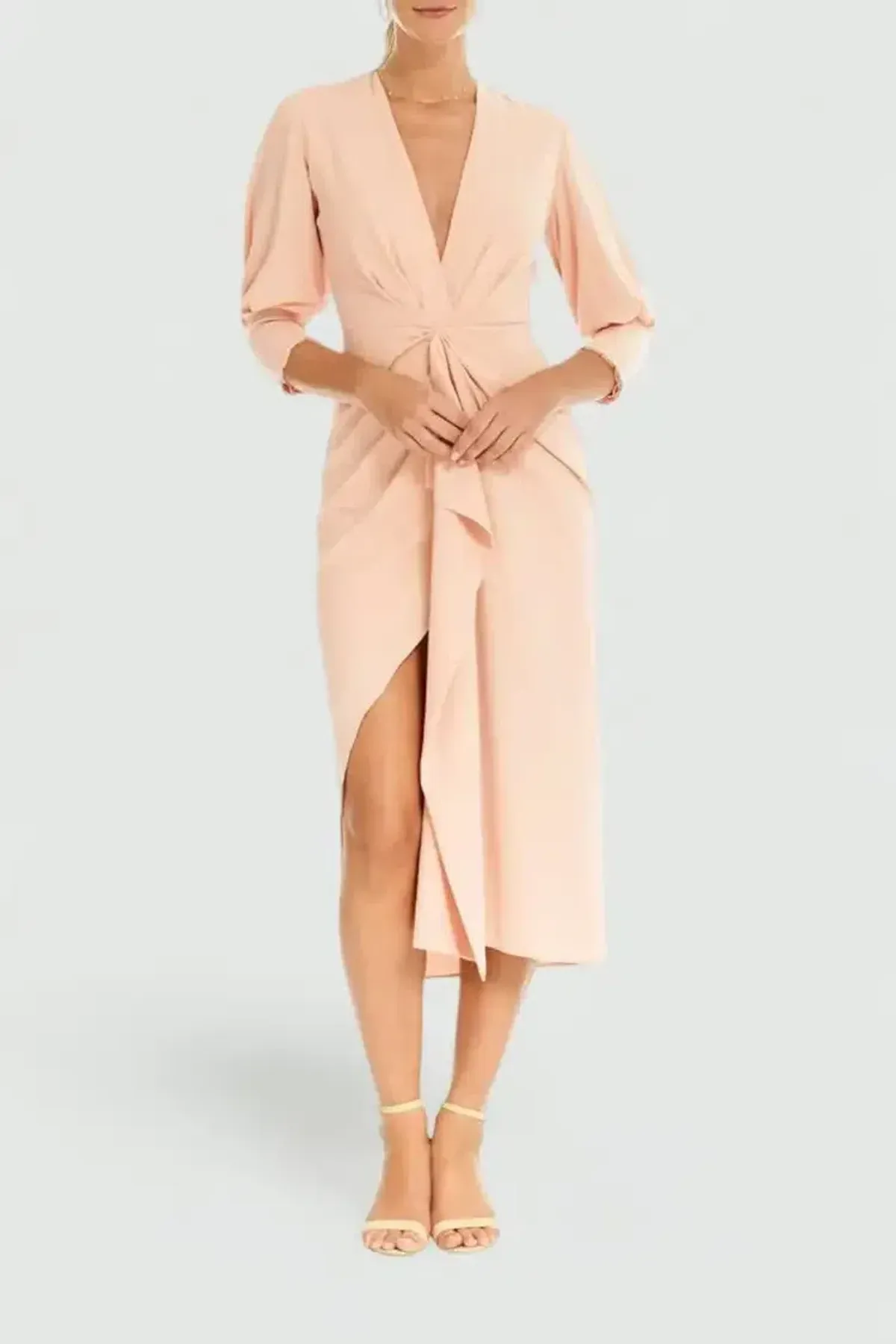 Manning Cartell Free Fall Midi Dress in Rosewater Size 14 - Image 1