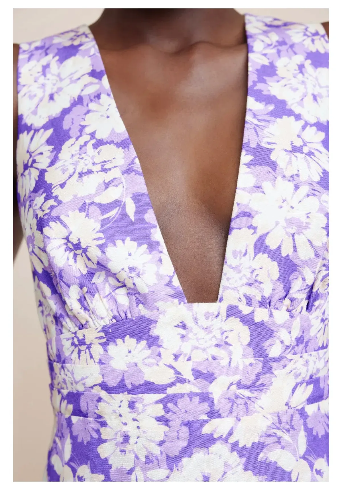 Acler Ardanary Maxi Dress Violet Imprint Size AU 12 - Image 4