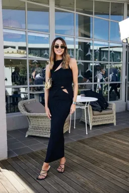 Henne Romee Knit Set in Black Size AU 6 for rent on The Volte - image 4