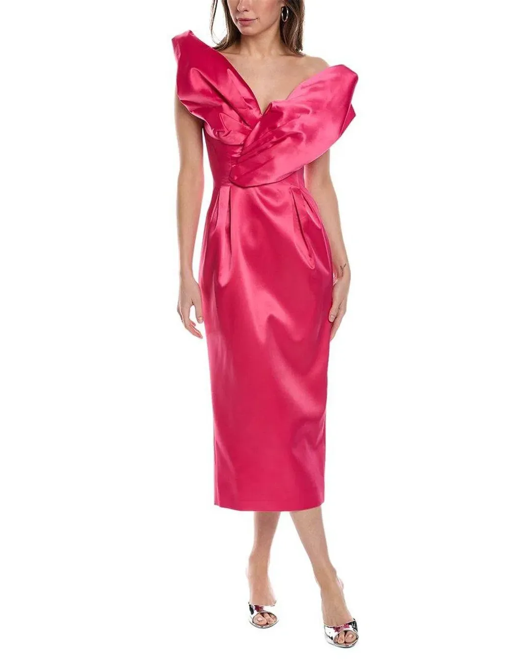 Rachel Gilbert Vivi Dress Pink Size 3 / AU 12 for rent on The Volte - main image