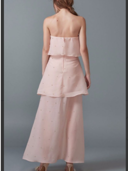 Keepsake call me gown - blush for rent on The Volte - image 3